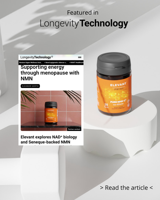 Featured in Longevity.Technology – Elevant Prime NMN
